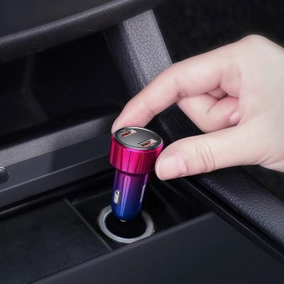 11. Baseus Magic Series PPS CCMLC20C-01 Autoladegerät 45 W USB-C PD / USB-A QC – Schwarz