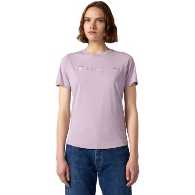7. Champion SS Tee Damen Rosa 118382 VS100