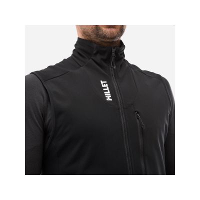 6. MILLET M PIERRAENT VEST schwarze Skiweste