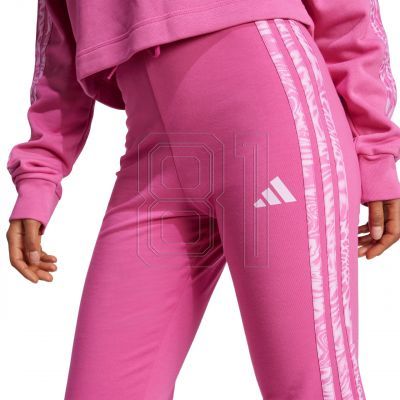 5. adidas Essentials 3-Stripes Print Cotton W Pants JG6238