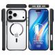 5. 3mk Satin Armor MagCase für iPhone 17 Pro Max – Transparent Schwarz