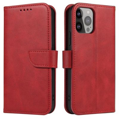 2. Magnet Case mit Klappe für Samsung Galaxy S25+ – rot