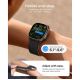 9. Spigen Athlex Air M Armband für Apple Watch 44 / 45 / 46 / 49 mm – Schwarz und Grau