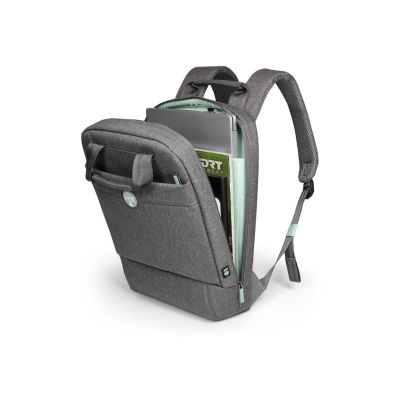 2. Port Designs YOSEMITE Öko-Rucksack 400702 14" 35,6 cm Grau