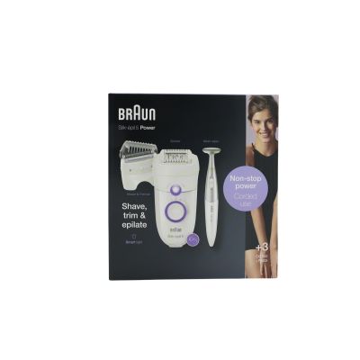 9. Braun Silk-épil 5 825 Power 28 Pinzetten Weiß, Lila