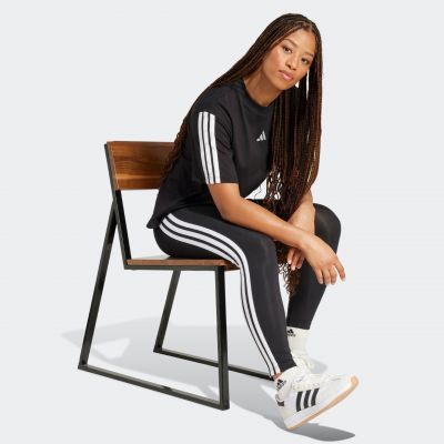 6. adidas Essentials 3-Streifen Baumwoll-Leggings W JE0072