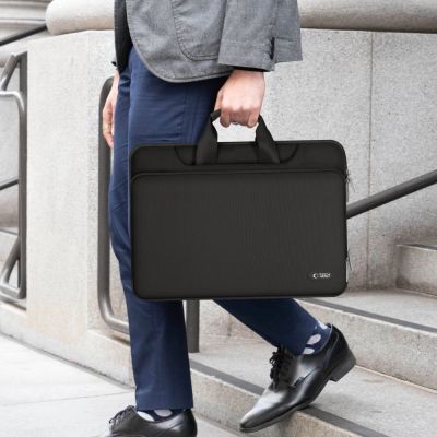 10. 15-16 Tech-Protect Pocket Laptoptasche – Schwarz