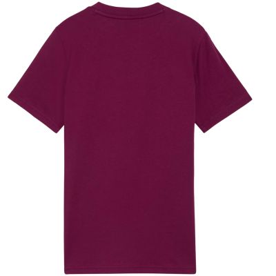 3. Puma Cls Badge Katzen-T-Shirt Lila Kinder T-Shirt 694700 41