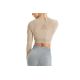 2. GymHero Langarmshirt LONG-SAND Beige M/L