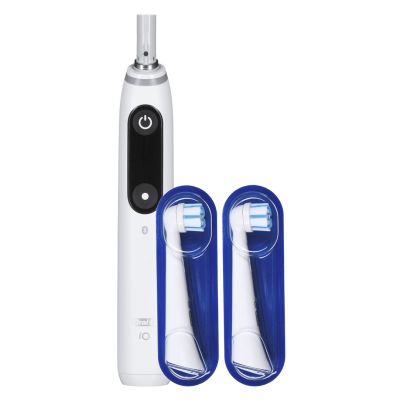 22. Oral-B iO Series 8N Zahnbürste aus weißem Alabaster