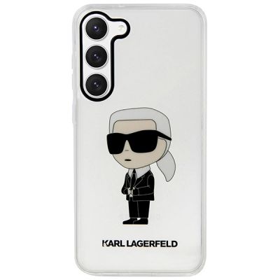 3. Karl Lagerfeld KLHCS23SHNIKTCT S23 S911 transparenter Hartschalenkoffer Ikonik Karl Lagerfeld