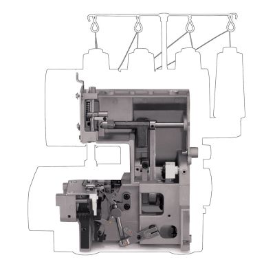 7. SINGER 14HD-854 Overlock-Nähmaschine