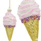 GLASKUGELMATTE EISCREME GLIMMER