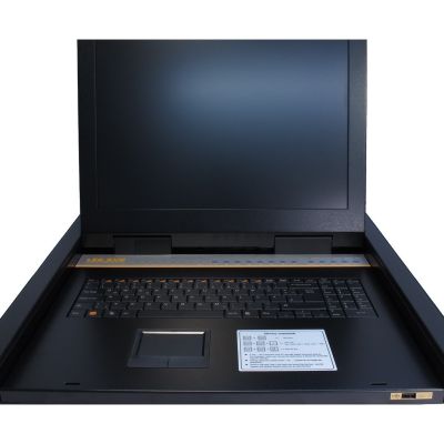 6. Inter-Tech KVM-1708 Rack-Konsole 43,2 cm (17") 1280 x 1024 px Stahl Schwarz