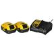 18. Kombi-Kit 18V DCD796+DCF887 2x5,0Ah DCK266P2T
