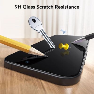 7. ESR UltraFit Panzerglas 2er-Pack für iPhone 17 Pro Max - transparent