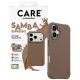 4. CARE by PanzerGlass Modisches Samba MagSafe Case für iPhone 17 Pro - Braun
