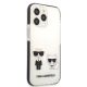 4. Karl Lagerfeld KLHCP13XTPEKCW iPhone 13 Pro Max 6.7" Hardcase weiß/weiß Karl&Choupette