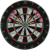 DART DELUXE 45CM UND 6 DARTS