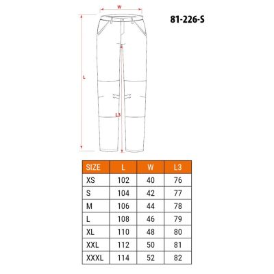 3. NEO Tools 81-226-S Schutzhose
