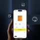 10. Baseus Blade2 12000mAh 65W Powerbank mit Digitalanzeige (mit Baseus Mini White Series USB-C - USB-C 100W (20V/5A) 50cm schwarzes Kabel) - Blau