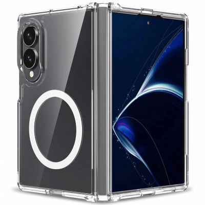 Tech-Protect FlexAir Hybrid MagSafe Hülle für Samsung Galaxy Z Fold 8 - Transparent