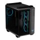 6. Asus TUF GAMING GT502 HORIZON TG ARGB SCHWARZES Gehäuse