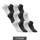 2. Jack&Jones Unisex-Socken 12er-Pack 12260511 BLK/WHT