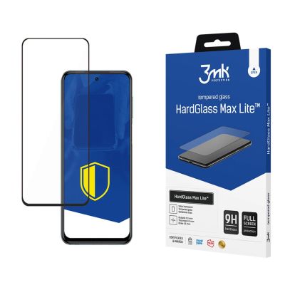 9H 3mk HardGlass Max Lite™ Glas für Xiaomi Redmi Note 9 Pro Max