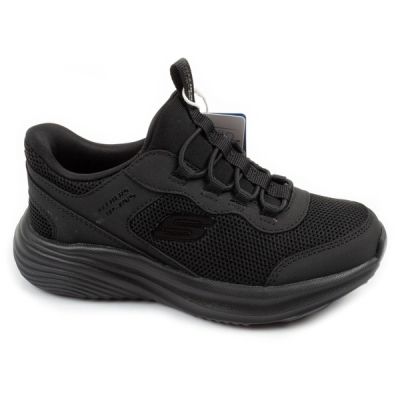 Skechers Bounder Pro Slip-Ins Kinder-Sportschuhe Schwarz