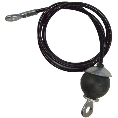 2. Seil für Atlas, 106 cm, Gummipuffer, Öse