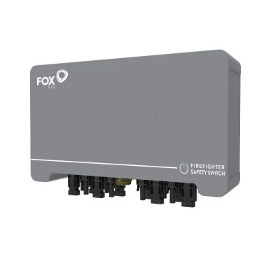DC-Trennschalter für 4 MPPT-Photovoltaikanlagen / FoxESS / 1500DC / Box 4 MPPT / MC4-Anschlüsse / IP66 / Motorantrieb / Automatische Abschaltung bei 70 °C