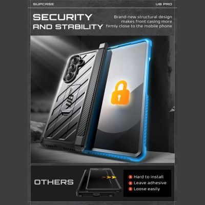 6. Supcase Unicorn Beetle Pro Hülle für Samsung Galaxy Z Fold 7 - Schwarz