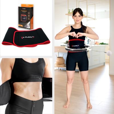 9. Hula Hop HMS HHM16 mit Magnet und Gewicht, weiß + Zähler