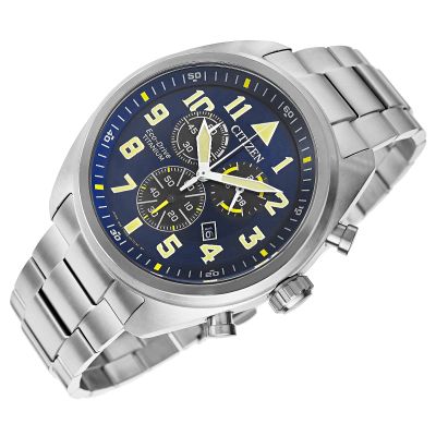 3. CITIZEN Super Titanium Eco-Drive AT2480-81L Herrenuhr + Box