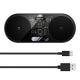 10. Baseus Digital LED Display Dual Wireless Ladegerät mit Digitalanzeige 20W schwarz (WXSX010101)