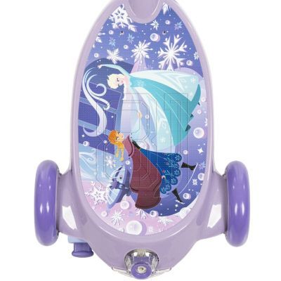 3. Huffy Frozen Bubble Electric Scooter with Seat Jr 18015W