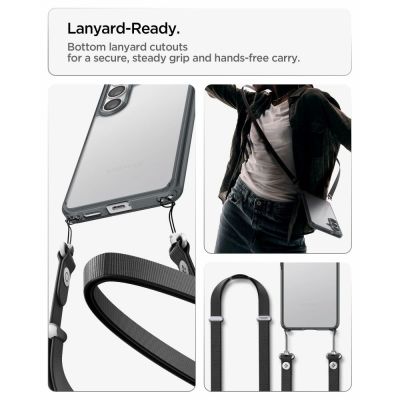 10. Spigen Ultra Hybrid Hülle für Samsung Galaxy S26 - Halbtransparent