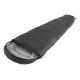 Easy Camp 240201 Schlafsack für Erwachsene, Mumienform, Polyester, Schwarz