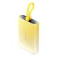 Vention Powerbank 10000 mAh USB-C + Lightning + USB-A 22,5 W mit LED-Anzeige Gelb