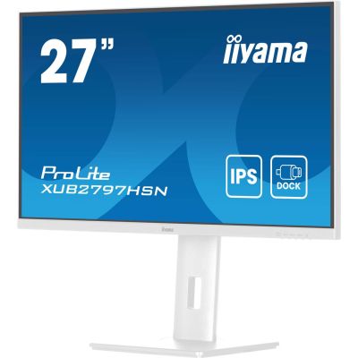 7. IIYAMA Monitor 68,5 cm (27") XUB2797HSN-W2 16:9 HDMI+DP+USB-C