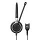 3. EPOS IMPACT SC 638 Headset mit Kabel und Kopfbügel für Anrufe/Musik, Schwarz/Silber