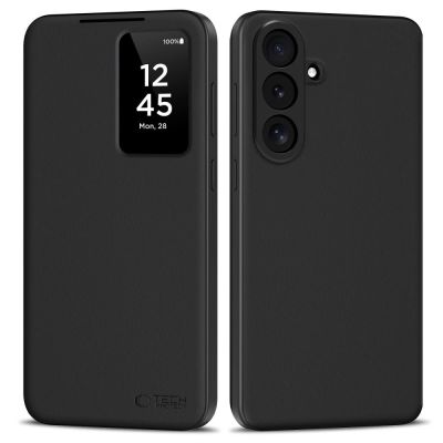 Tech-Protect Smart Wallet Case für Samsung Galaxy S26 FE – Mattschwarz