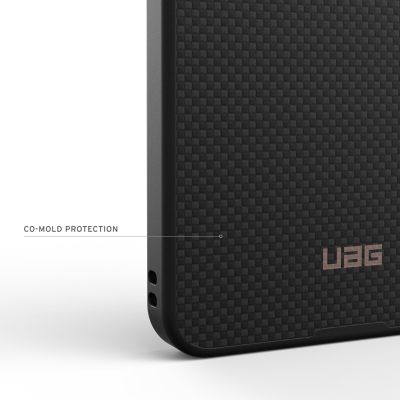 5. UAG Fibr Armr Magnet - Hülle mit integriertem Magnetmodul für Samsung Galaxy S26 Ultra (schwarz/bronze)