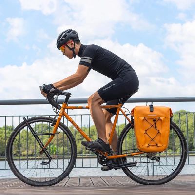 2. Rockbros 30140022003 wasserdichte Fahrradtasche für den Kofferraum – Orange