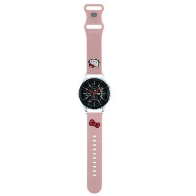 Hello Kitty Silikon-Katzenkopf-Universalband 22 mm – Rosa