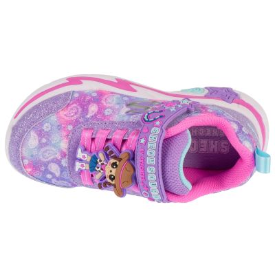 3. Skechers Snuggle Sneaks - Skech Squad 302214L-LVMT Rosa 27