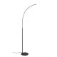 LED-Bodenleuchte Sibiu 4000K Schwarz