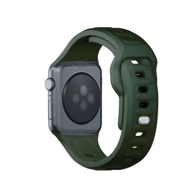 6. 3mk Silikon- Watch für Apple Watch 38 / 40 / 41 mm – grün