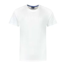 Rogelli Herren-T-Shirt mit Logo, weiß, Größe 2XL